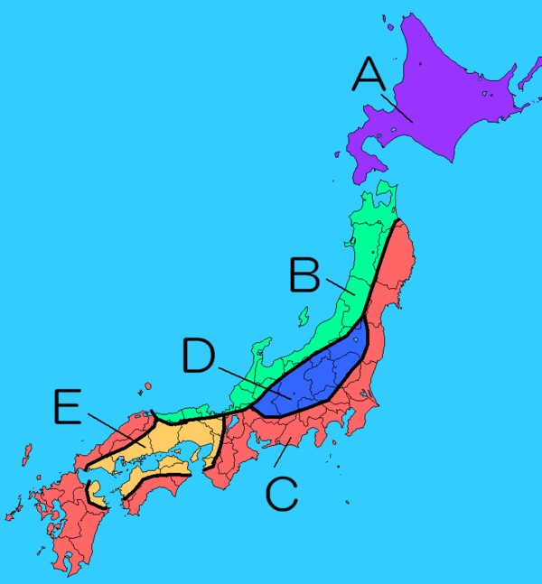 Geographico 日本の気候