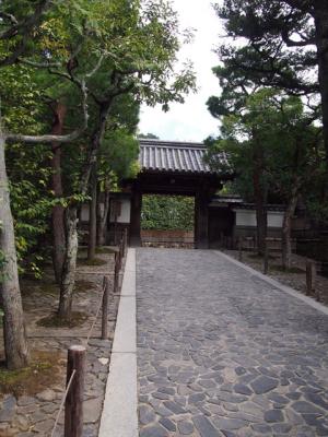 銀閣寺の門