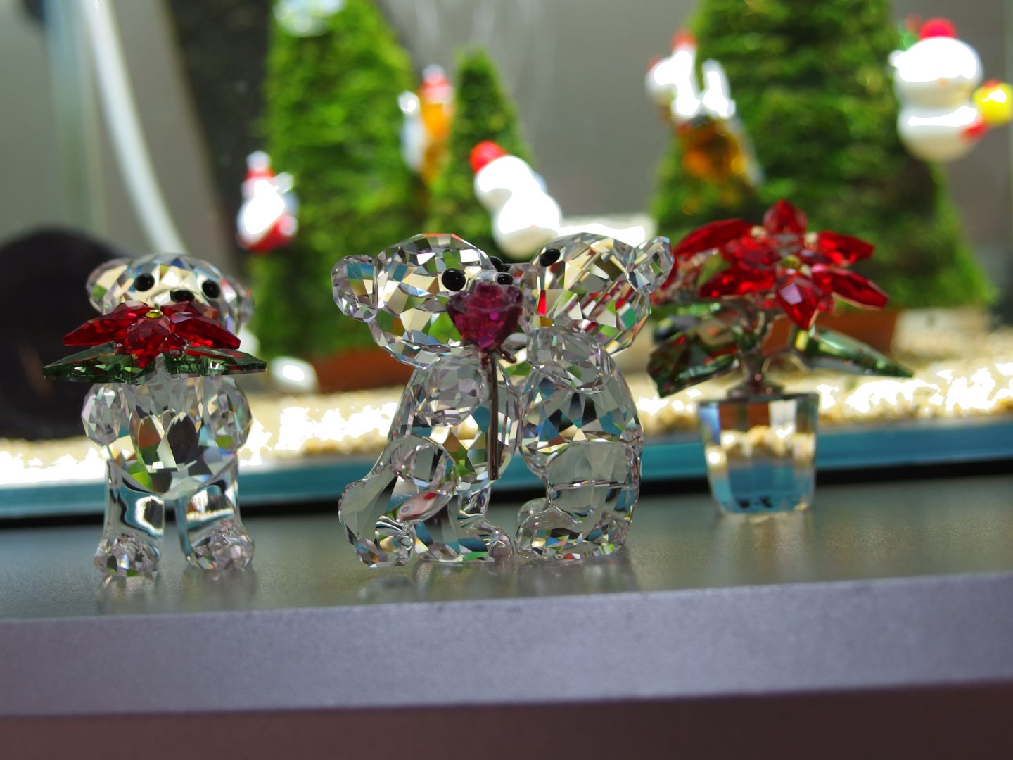2013年のクリスマスはスワロフスキーと水槽水草ツリーで飾ってみました♪ - デジタル時々アナログ