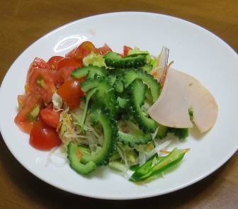8月の野菜サラダ
