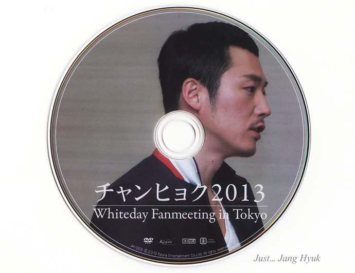 セール品 チャンヒョクDVD Whiteday Fanmeeting in Tokyo gokuburger.fr