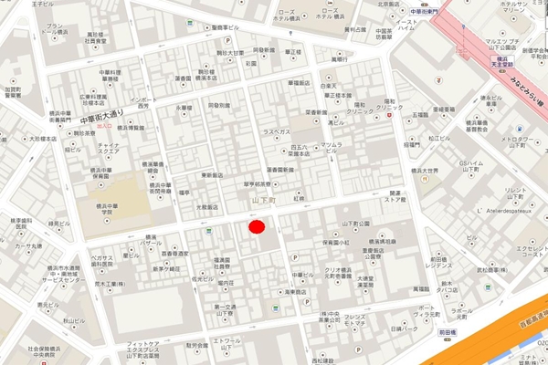 中華街地図